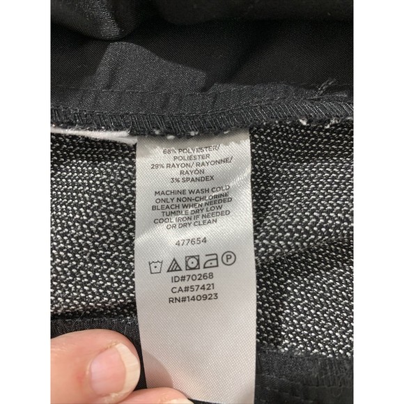 Loft Marisa Cropped Trouser Dress Pants Womens Size 14 Gray - Picture 7 of 7